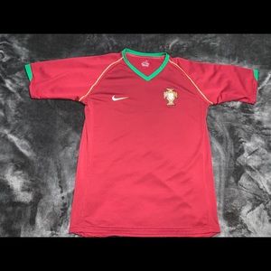 Nike Youth Portugal Home Soccer Jersey Youth Xl